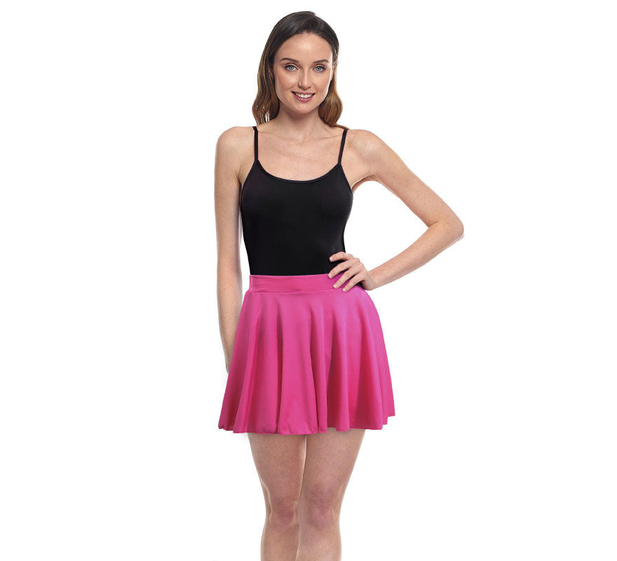 Translation missing: es.Falda de Vuelo fucsia para mujer