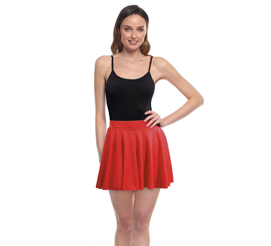 Translation missing: it.Falda de Vuelo rojo para mujer