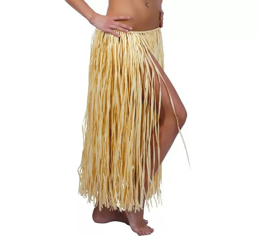 Translation missing: it.Falda Hawaiana de paja 75 cm