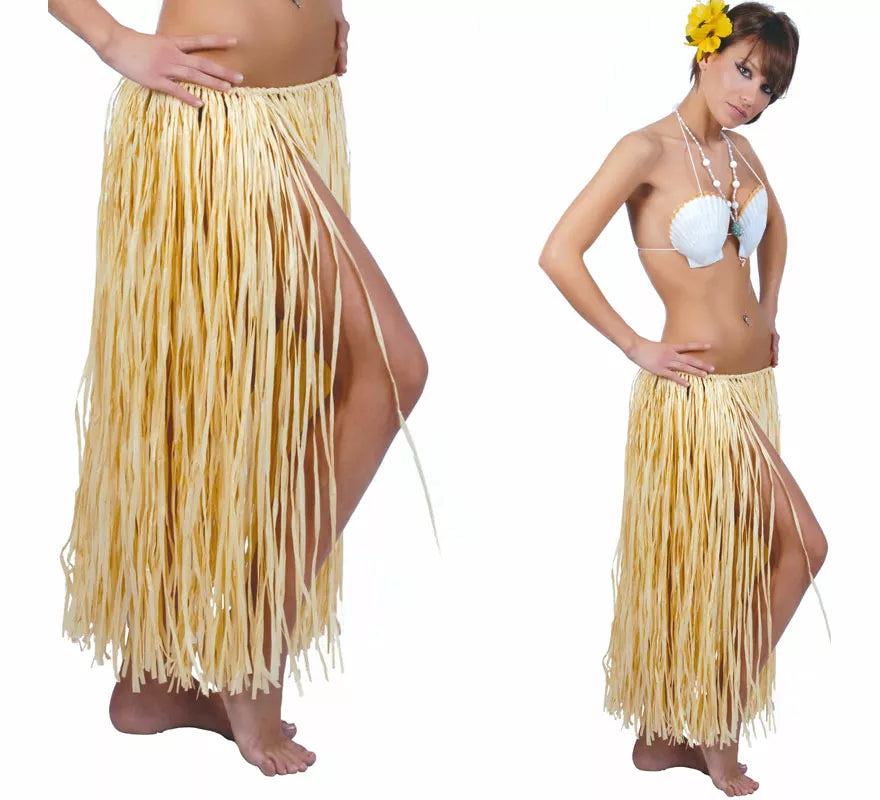 Translation missing: it.Falda Hawaiana de Paja de 70 cm