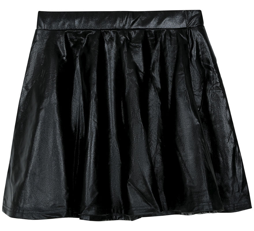 Translation missing: it.Falda negra pin up efecto brillante para mujer