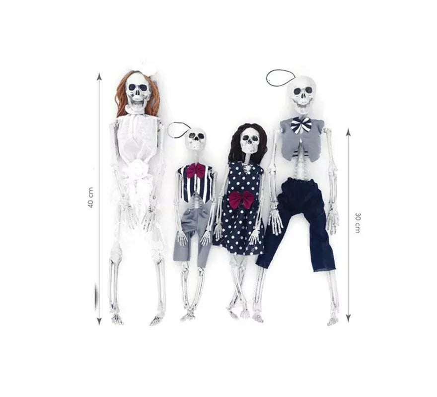 Translation missing: it.Familia de 4 Esqueletos de 40 cm