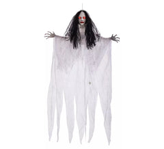 Fantasma di Ragazza bianco di 55x11x120 cm