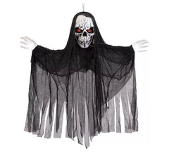 Fantasma nero con Luce e Suono di 130x12x120 cm