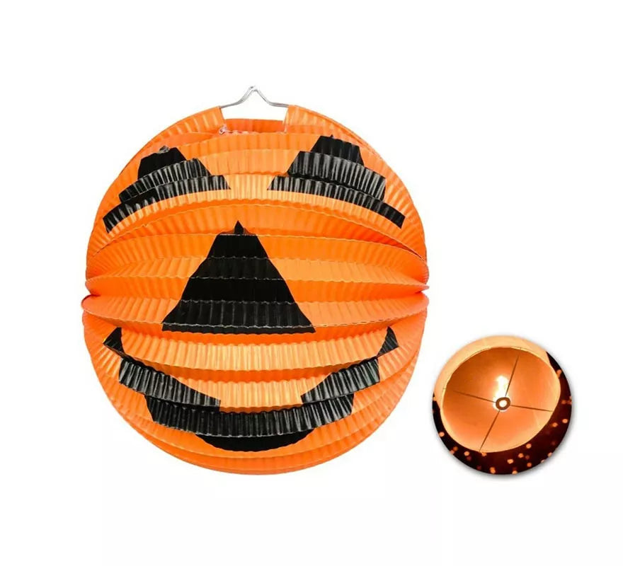 Translation missing: it.Farol Calabaza con soporte de 22x25 cm