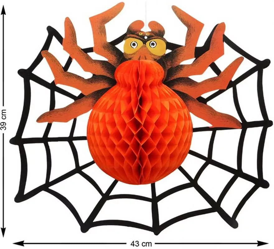 Translation missing: it.Farolillo con Araña y Telaraña 43X39 cm