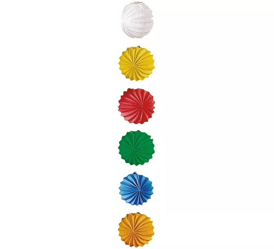 Translation missing: it.Farolillo Esférico liso en varios colores 20 cm