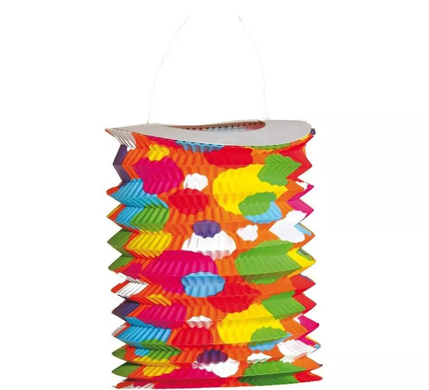 Translation missing: it.Farolillo Tubular con Lunares 20 x 16 cm