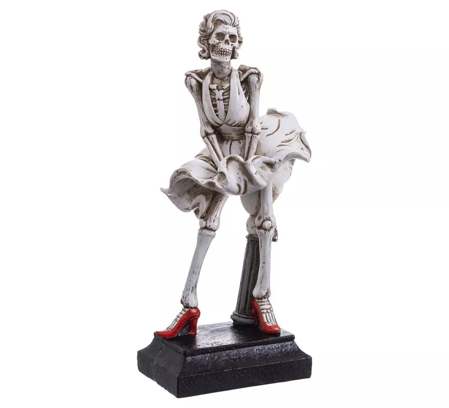 Translation missing: it.Figura de Esqueleto con Vestido blanco de 15,2x11,5x31 cm