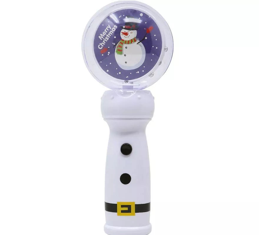 Translation missing: it.Figura de Muñeco de Nieve con varita bola y leds de 21 cm