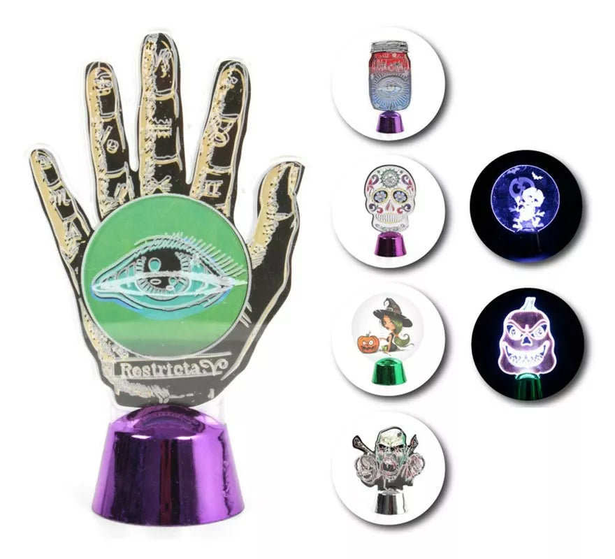 Translation missing: it.Figura Halloween decorativa con base y luz en modelos surtidos