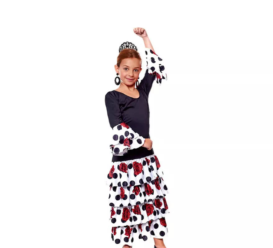 Flamenca o Sevillana Rosana para niña