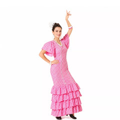 Flamenca Rosa para mujer