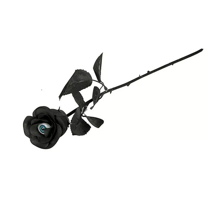 Translation missing: it.Flor azul y negra con Ojo de 42 cm