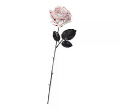 Fiore bianco con Sangue 42 cm