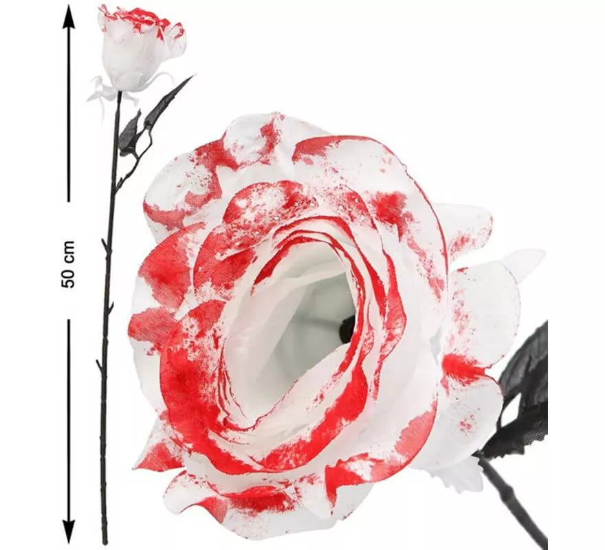 Translation missing: it.Flor Blanca con Sangre de 50 cm
