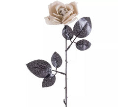 Fiore con teschio 42 cm