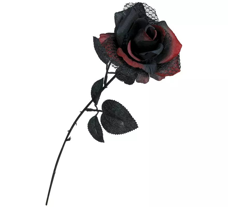 Translation missing: es.Flor Roja y Negra 40 cm