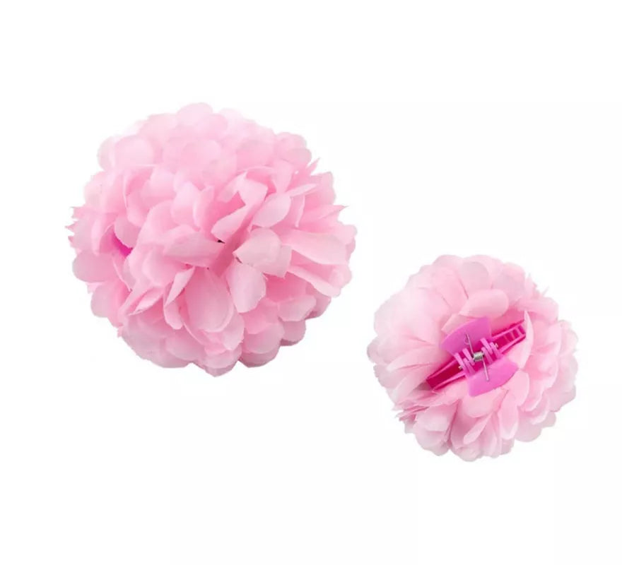 Flor Sevillana con Pinza de 13 cm en varios colores