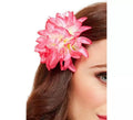 Flor Tropical Hawaiana Rosa con horquilla