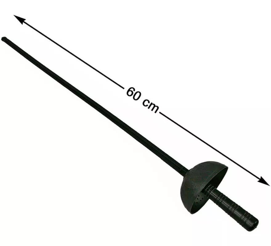 Translation missing: es.Florete Negro de 60 cm