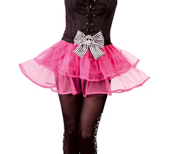 Tutu rosa da pirata con teschio per donna