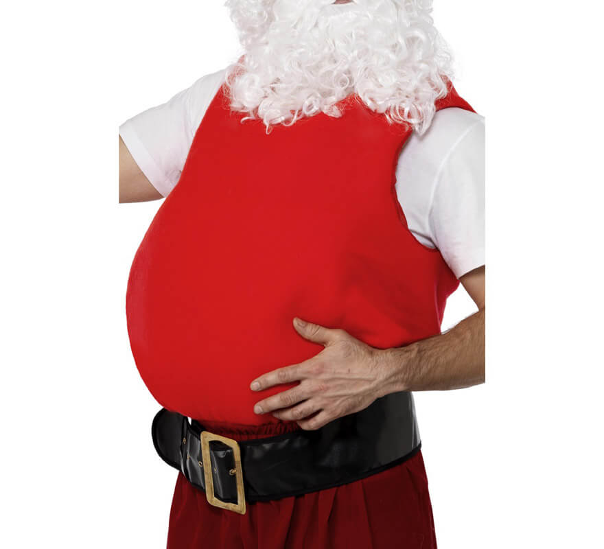 Translation missing: it.Barriga de Papá Noel en color Rojo para Navidad