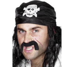 Bandana nera dei pirati