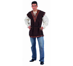 Camicia con gilet medievale di lusso per uomo