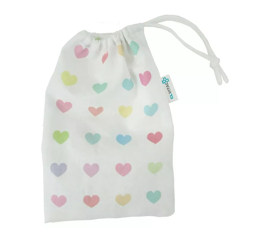 Translation missing: it.Funda de tela para Mascarilla estampado Corazones