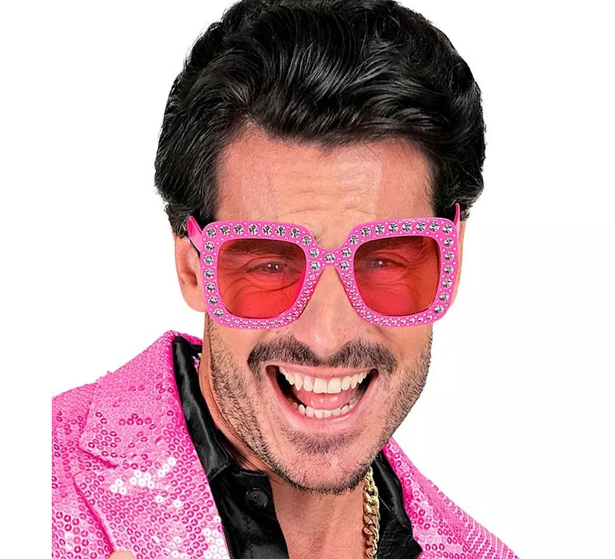 Gafas Años 70 Strass en varios colores