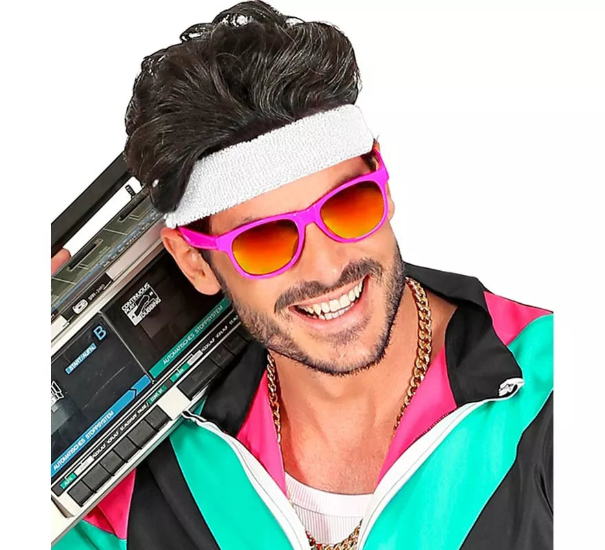 Gafas Años 80 neón con Lentes en colores surtidos