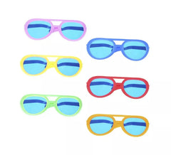 Occhiali giganti blu colori assortiti