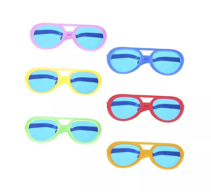Translation missing: it.Gafas azules gigantes colores surtidos