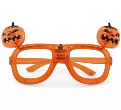 Occhiali a forma di zucca con luce