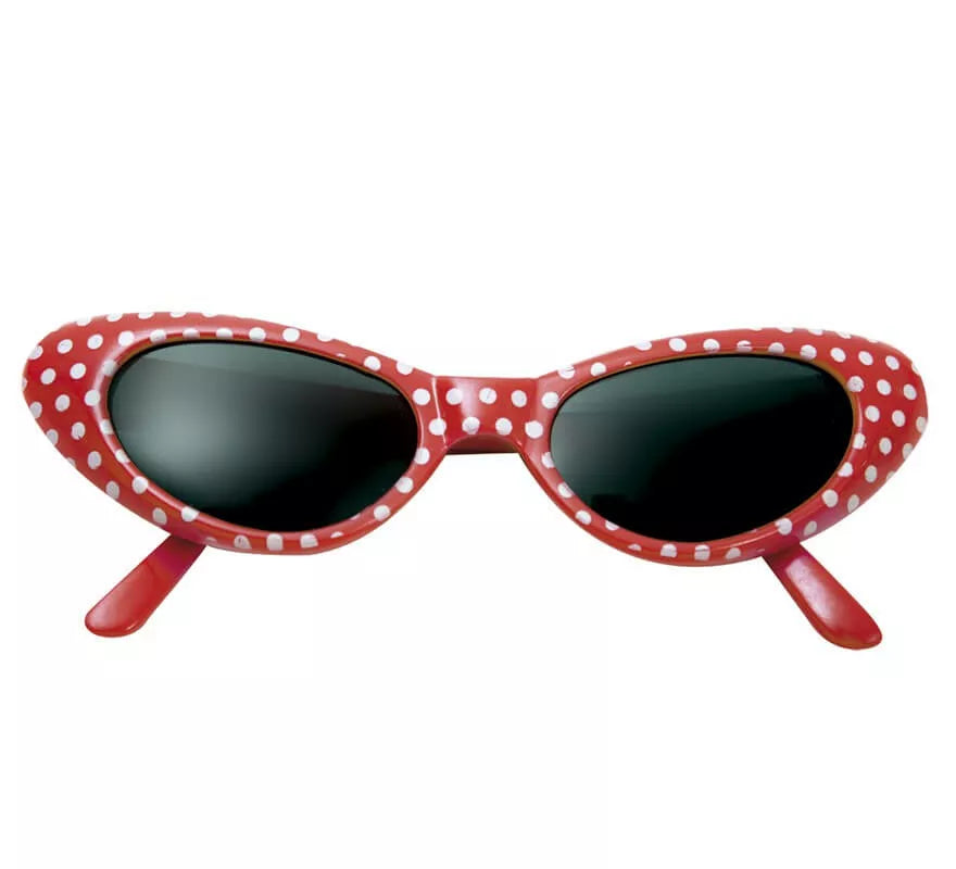 Translation missing: it.Gafas Chica de los Años 40 o 50 rojas