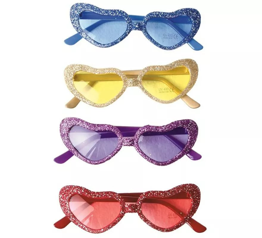 Translation missing: it.Gafas con corazones en colores surtidos
