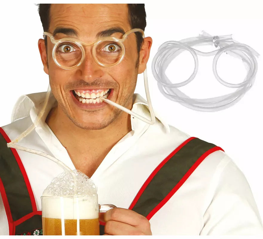 Translation missing: it.Gafas con manguera para Cerveza Party adulto