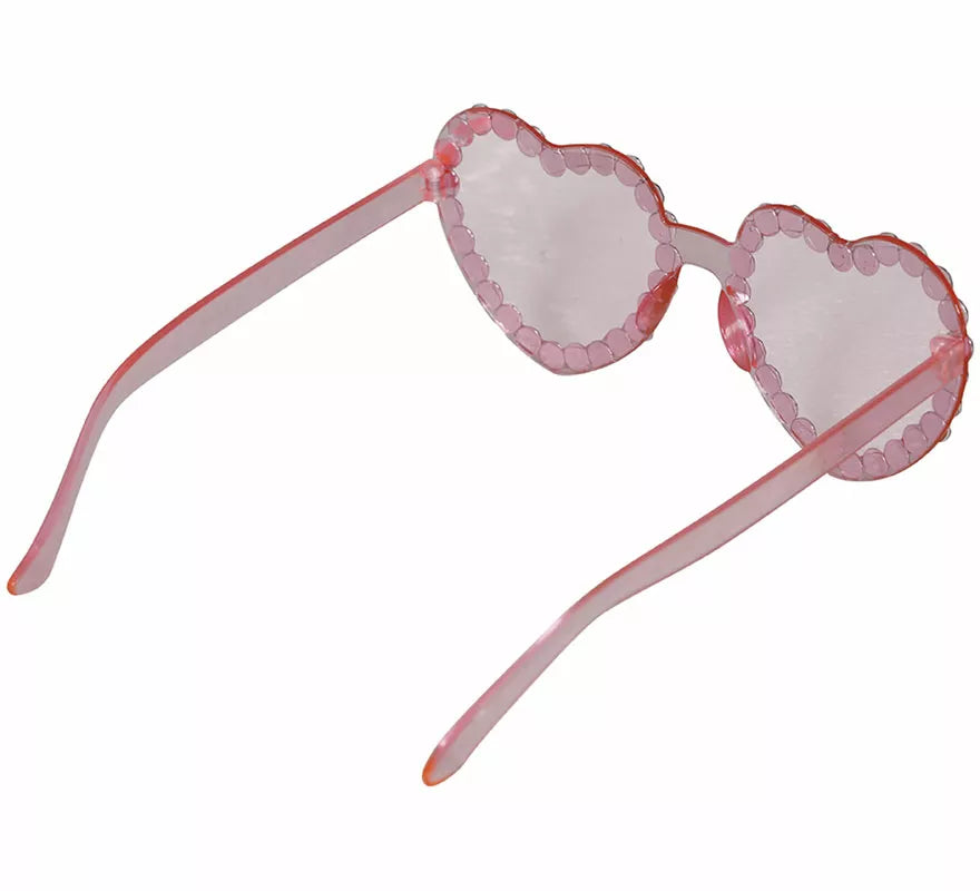 Translation missing: es.Gafas Corazones con brillantes adulta