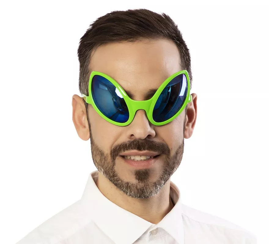 Translation missing: es.Gafas de Alien azul y verde