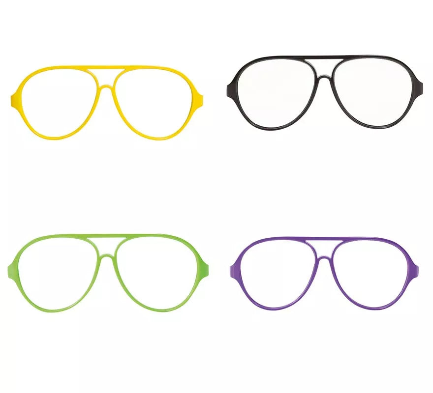 Translation missing: it.Gafas de Aviador sin cristal en colores surtidos