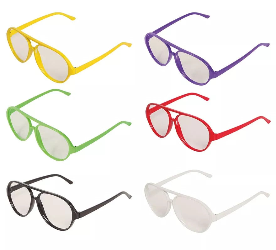 Gafas de Aviador sin cristal en colores surtidos