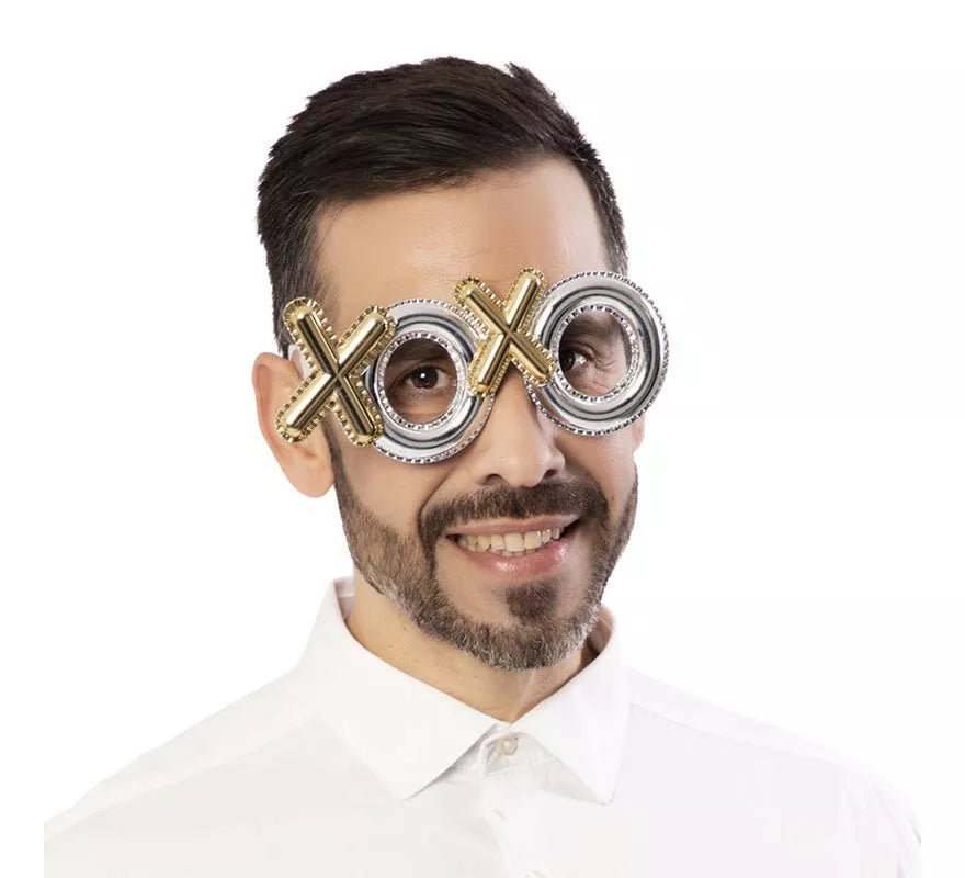 Translation missing: it.Gafas de Besos XOXO dorado y plata