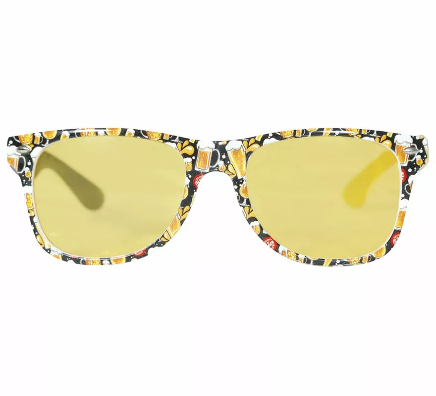 Translation missing: it.Gafas de Cerveza amarillas adulto