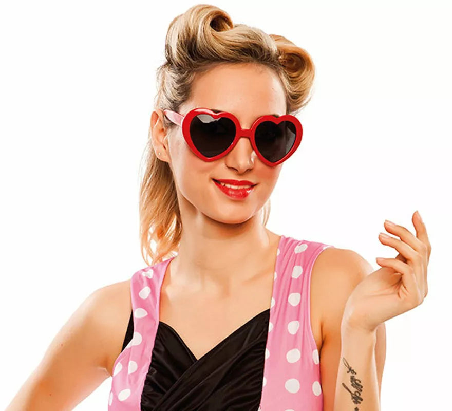 Translation missing: es.Gafas de Corazones Rojas