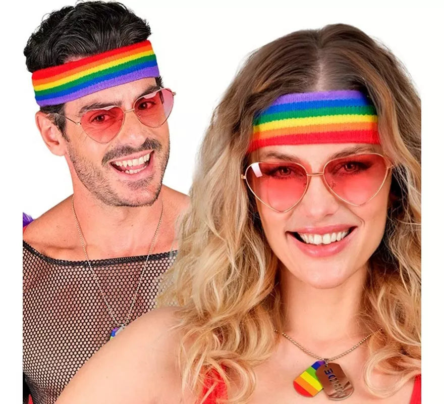 Gafas de Corazones transparentes
