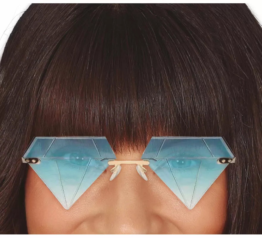 Translation missing: it.Gafas de Diamantes azul adulto