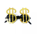 Gafas de Dólares dorados
