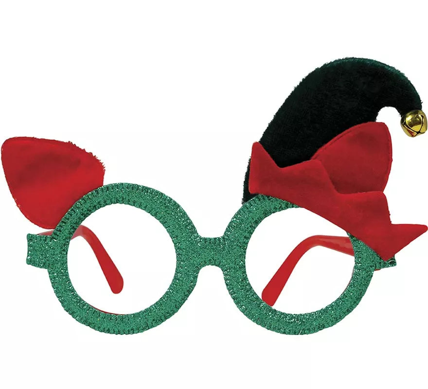 Gafas de Elfo con Gorro y Orejas