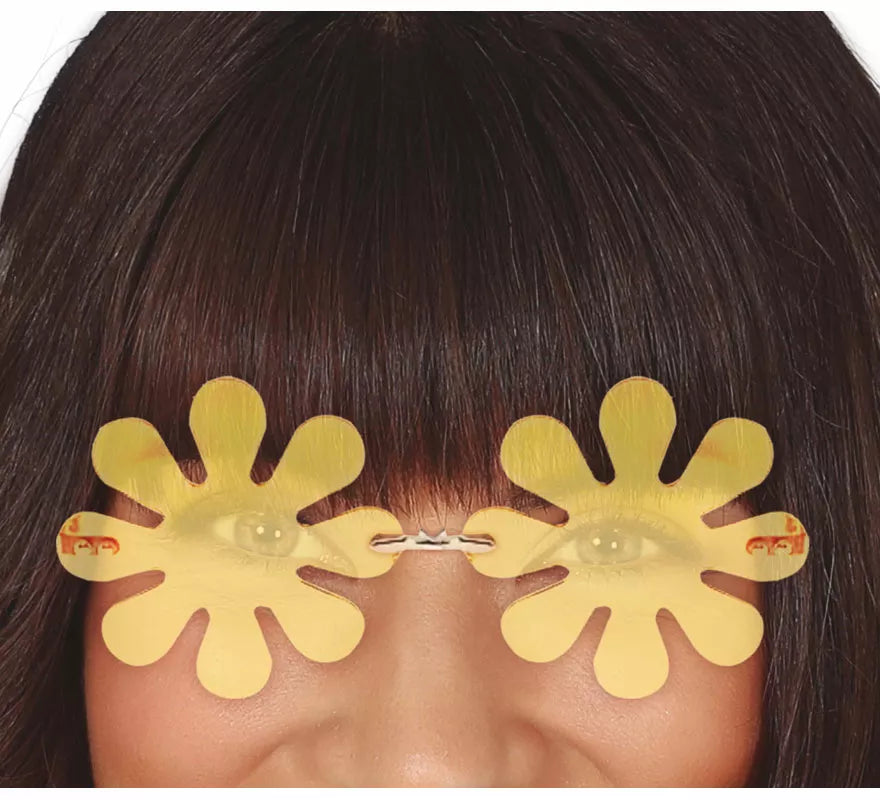 Translation missing: it.Gafas de Flores amarillas adulto